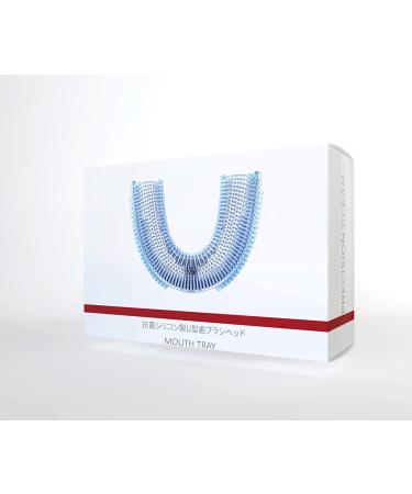 V-White U-Shaped Silicone Replacement Head for Ultrasonic Toothbrush - Adult Size - 1-Pack - Buy Online on GoSupps.com