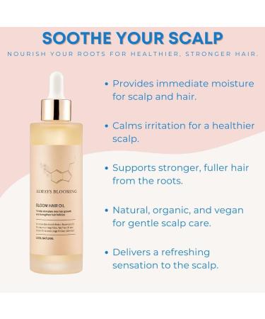 Always Blooming Natural Rosemary & Coconut Essential Oil for Dry Damaged Scalp Hair Loss & Hair Regrowth Treatment Mask Strengthens & Improves - Buy Online on GoSupps.com