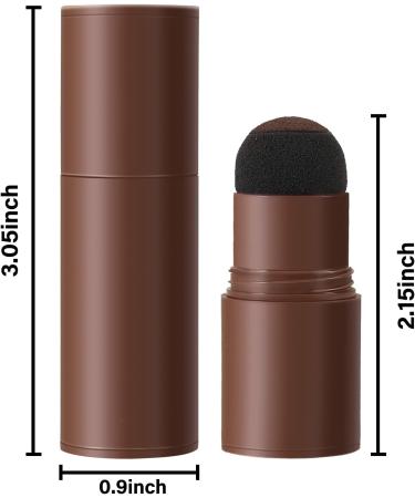 Boobeen Root Touch Up Powder Stick Hair Powder Root Concealer for Gray Hair Hairline Powder Root Cover Up for Thinning Hair Dark brown - Buy Online on GoSupps.com