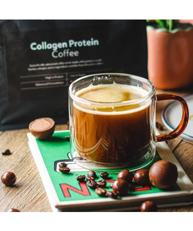 Protein Works - Collagen Protein Coffee Bovine Collagen Powder Premium Hydrolyzed Collagen Powder Americano 475g 19 Servs - Buy Online on GoSupps.com