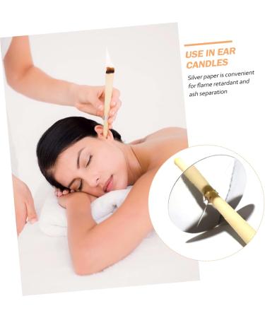 ibasenice 200 Pi ces Joint De Corne Droite De Outils De Traitement Spa De De Bougie De Cire D'Abeille Couverture De Protection De Cire Feuille - Buy Online on GoSupps.com