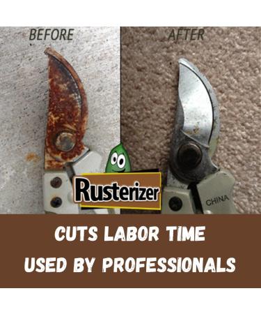 Rusterizer No Scrubbing Rust Remover 32oz - Fast & Effective Rust Removal for Metal Surfaces | International Shipping Available - Buy Online on GoSupps.com