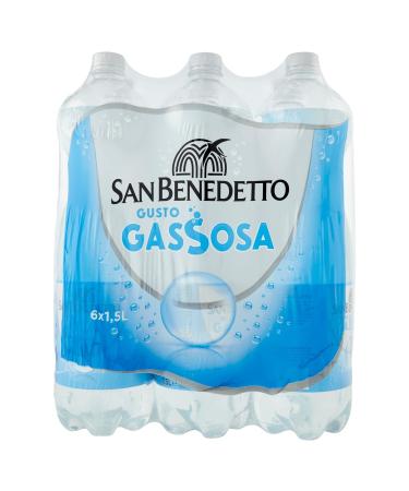 SAN BENEDETTO 6 bouteilles de liter gazeux 01:50