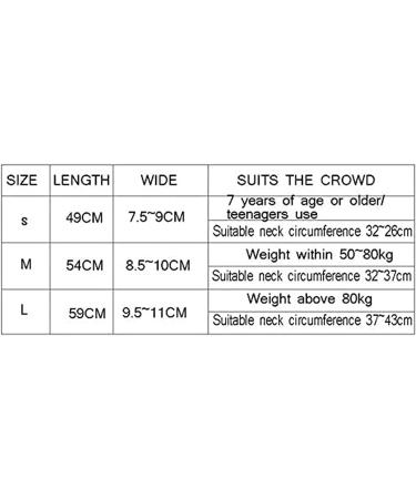 JLASDR Neck Protection Brace Collar - Durable Breathable Support for Neck & Upper Back Pain Relief (Size S) - International Shipping Available - Buy Online on GoSupps.com