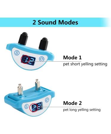 Paipaitek Cat Shock Collar - Sound, Vibrate, Shock Modes for Cats & Kittens - Waterproof & Rechargeable Blue - Buy Online on GoSupps.com