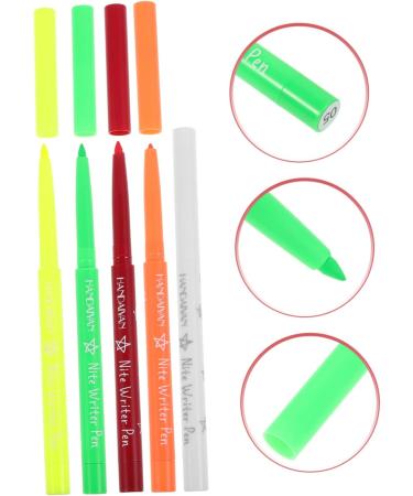 DRESSOOS 5pcs Halloween Paint Pen Fluorescence Eyeliner Eye Liner Fluorescence Liner Eyeliner Pencil Plastic - Buy Online on GoSupps.com