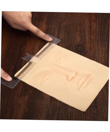 FOMIYES 1pc Mask Eyebrow Ruler Eyebrow Shaper Ruler Flexible Eyebrow Measure Positioning Ruler Major - Buy Online on GoSupps.com