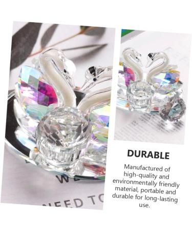 1pc Nail Art Crystal Cup Manicure Pen Washing Cup Dappen Dish for Acrylic Nails Mini Dappen Dish Mini Nail Bowl Cups Mini Tools Manicure Water Powder Cup Nail Polish Delicate 9.5x7.2cm As Shown - Buy Online on GoSupps.com