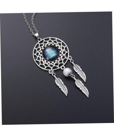 ORFOFE Jewelry Necklaces Silver Necklace Dream Catcher Necklace Dreamcatcher Sagittarius The Time - Buy Online on GoSupps.com