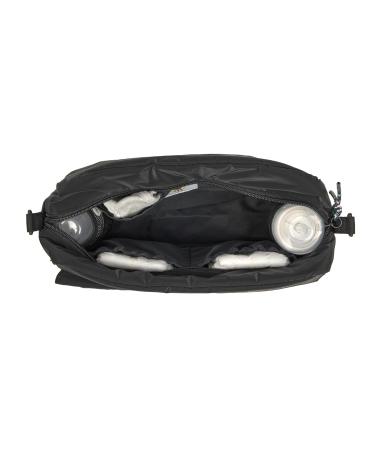 Casual Baby Stroller Organizer Shoulder Bag - Black | Stroller Attachment & Buggy Organizer - Buy Online on GoSupps.com