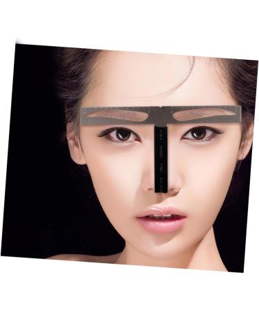 Beavorty 2pcs Eyebrow Ruler Eyebrow Drawing Tool Brow Stencils Eyebrow Stencil Kit Template Mold With Box - Buy Online on GoSupps.com