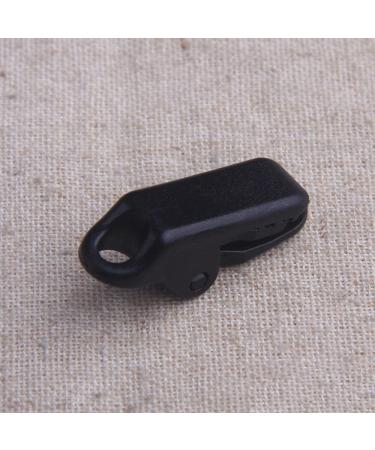 Buy 10-Pack Baby Pacifier Clips - Multifunctional Reusable Plastic Black Badge Clips & Bib Holders - International Shipping Available - Buy Online on GoSupps.com