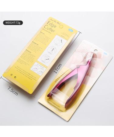 iZhuoKe Acrylic Nail Clippers - Professional Nail Tip Cutter for False Gel Nails - Fuchsia - Buy Online on GoSupps.com