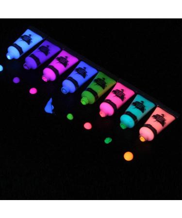 Beaupretty Glow-in-the-Dark Makeup Box - 8PCS Neon Halloween Face Kit with Stencils | International Shipping - Buy Online on GoSupps.com