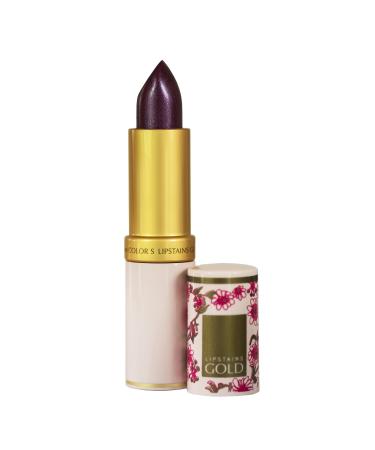 Lipstains Gold All-In-One Lipstick - Super Rich Conditioning Ingredients  Amazing Staying Power  Smudge Proof and a Diverse Color Range - From the UK (Plum)