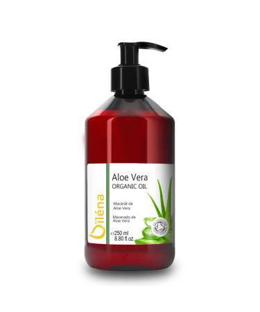 Pure aloe vera macerated oil Aloe vera body face and hair oil Natural oil for body massage aloe vera moisturizing 250 ml