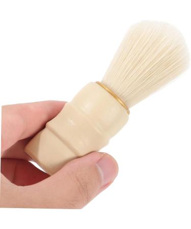 Minkissy Shaving Soap Brush - Neck & Face Hairdressing Brush for Men | Durable Plastic Gift for Grooming - Buy Online on GoSupps.com