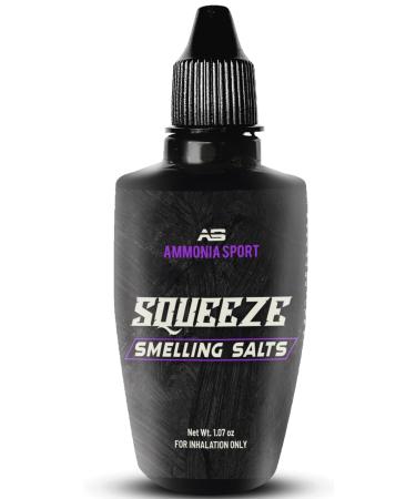 Smelling Salts - Squeeze (Original) Pre-Activated with Hundreds of Uses Per Bottle - AmmoniaSport