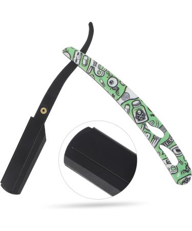 Solustrious Hair Clip Razor - Versatile Shaver & Trimmer for Men & Women | Portable Handheld Hairdressing Tool Green 13.5x2.5x1cm - Buy Online on GoSupps.com