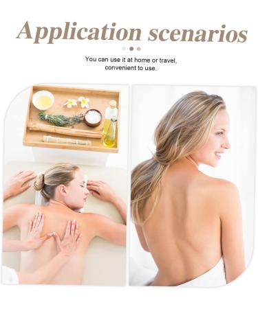 NOLITOY Natural Body Roller | Scraping Stick & Massage Tool | Beech Wood Back Massager for Trigger Points & Spa Therapy - Buy Online on GoSupps.com