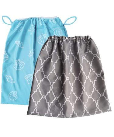 3Pcs Waterproof Wet Bag - Reusable Large Capacity Washable Diaper Pail Liners for Laundry & Kitchen - Ideal for Cloth Diapers & Garbage Cans - Buy Online on GoSupps.com