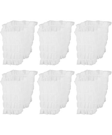 100 Pieces Disposable Spa Headband Soft Elastic Nonwoven Facial Hair Band for Makeup Skin Care - Buy Online on GoSupps.com