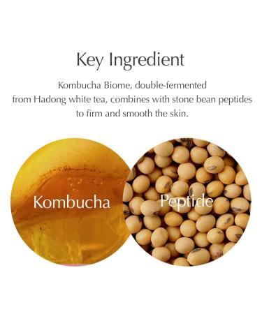 Oniro Kombucha Peptide Radiance Serum | Glycine Soja (Soybean) Peptide Collagen Extract Panthenol | Serum for a firm glow that won't crumble | Korean Skin Care | 1.01 Fl Oz - Buy Online on GoSupps.com
