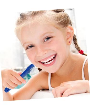 Mobestech Double-Headed Prosthetic Toothbrush Set - 4 T-Shape Denture Brushes for Effective Cleaning of Incorrect Teeth - Buy Online on GoSupps.com