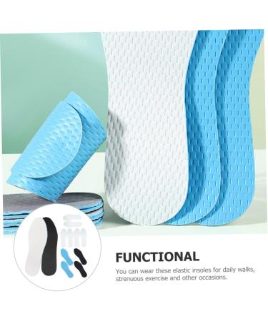 Beaupretty 6 Pairs Cuttable Insoles - Athletic Shoe Inserts for Men & Women | Comfortable Shoe Pads for Standing & Barefoot Use - Buy Online on GoSupps.com