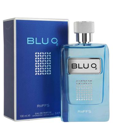 Blu O2 Imported Long Lasting Men Perfume Citrusy Aquatic & Woody Soothing Fragrance | 100ml