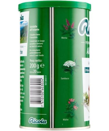  Italian Gourmet E.R. Ricola Instant Herbal Tea Set of 3 Instant Heritage Herbal Teas 200g + Italian Gourmet Pulpa 400g - Buy Online on GoSupps.com