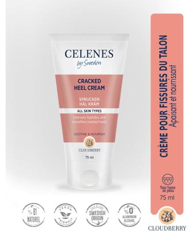 Celenes By Sweden Damaged Heel Cream 75ml (Pack 2) - Foot Care Advanced Repair Formula With Urea Avocado & Almond Oil Foot Creams Vegan Very Dry And Damaged Foot Cream - Buy Online on GoSupps.com
