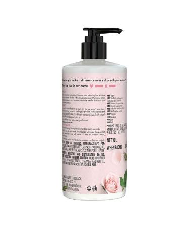 Natural Murumuru Butter & Rose Glow Body Lotion - 24hr Moisturization Non-Sticky Paraben Free - 13.5 fl oz | International Shipping Available - Buy Online on GoSupps.com