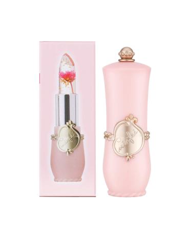 Crystal Jelly Lipstick 6-Pack: Long-Lasting Flower Lip Gloss, Nutritious Lip Balm - Pink Magic Temperature Color Change Lipgloss - Buy Online on GoSupps.com