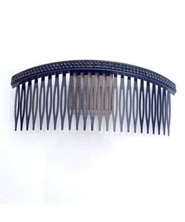 Ruihfas Fashion Women Rhinestone Hair Side Combs 5-Count - 24 Teeth Hair Comb Pin Clip - 4.72 Length - Buy Online on GoSupps.com