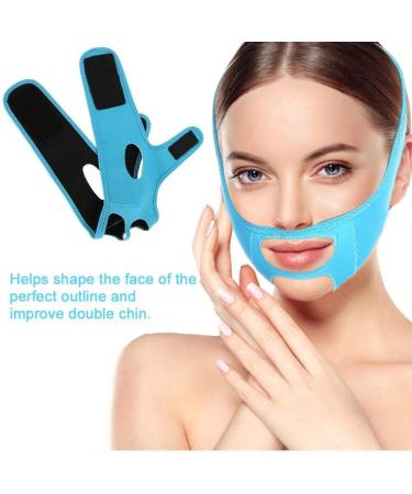 V Line Mask - Anti-Wrinkle Facial Bandages for Firming & Lifting Reduce Double Chin & Tighten Skin - Buy Online on GoSupps.com
