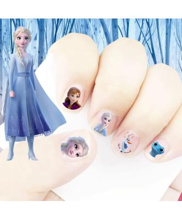 Nail Ticker - Self-Adhesive Cartoon Princess Nail Stickers | 6 Sheets DIY Nail Art Decals for Women Girls & Children - International Shipping Available - Buy Online on GoSupps.com