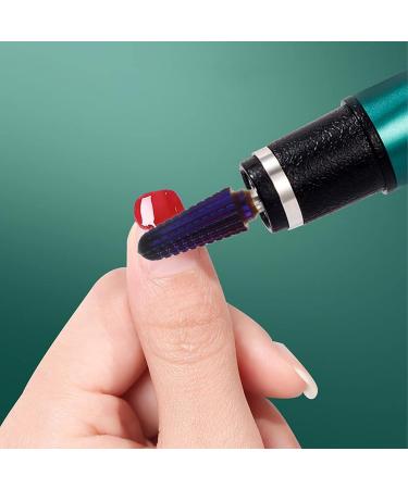 FRCOLOR 1pc Nail Polisher Nail Polishing Heads Nail Drill Heads Manicure Drill Bits Nail Grinding Tools Nail File Drill Bit Cuticle Drill Bits Diamond Electric Plastic Remover White 7x1.5cm Colorful White - Buy Online on GoSupps.com