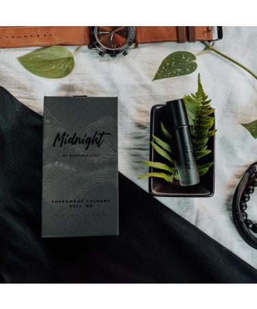 RawChemistry Midnight Pheromone Infused Cologne for Men Roll-On I Men's Cologne with Pheromones I Fragrances for Men - Buy Online on GoSupps.com
