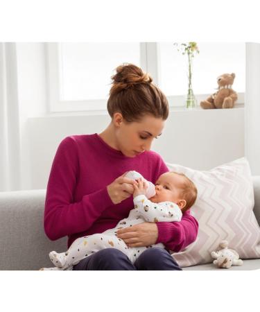 MAM Baby Glass Bottles 2 Pack - Feel Good from Birth (170ml & 260ml) - Safe & Stylish Blue Feeding Bottles for Babies - Buy Online on GoSupps.com