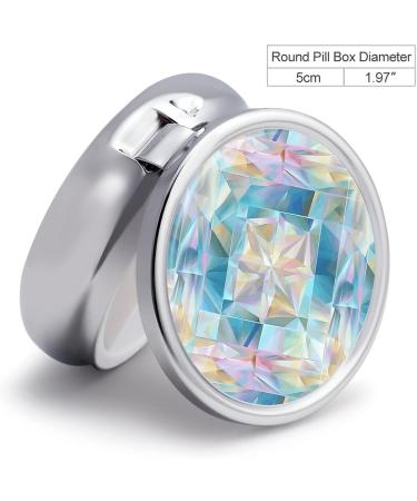 Travel Pill Box with 3 Compartments - Light Blue Portable Pill Organizer for Handbag & Pocket - Ideal for Medicine Storage - Buy Online on GoSupps.com