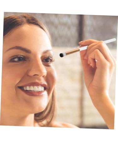 FOMIYES 20 Pcs Makeup Brush Small Eyeshadow Brush Eye Shadow Brush for Makeup White Wooden Handle 17.50X1.00X1.00CMx2pcs Whitex2pcs - Buy Online on GoSupps.com