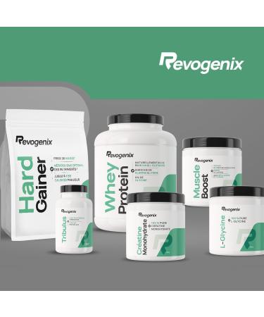 Hard Gainer | Cas ine Micellaire & Maltodextrine | Prise de Masse Musculaire | Hypercalorique Glucides & Prot ines | Chrome & Vitamine B | Mass Gainer Musculation | 2kg Saveur Chocolat | Revogenix Chocolat 2 kg (Lot de 1) - Buy Online on GoSupps.com