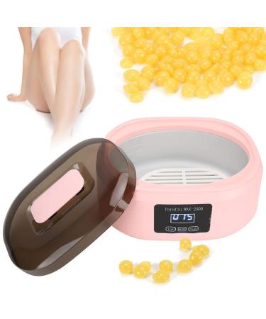 Horopy portable wax warmer hair removal wax warmer Schmelzer paraffin wax warmer depilatory wax epilator wax heater for body hair removal (#1EU)