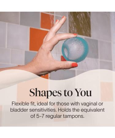 Cora Soft Fit Disc | Reusable Menstrual Disc | Sustainable & Comfortable | Up to 12-Hour Protection | Ideal for All Flow Types | Perfect for Bladder Sensitivities - Buy Online on GoSupps.com