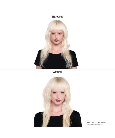 WELLA Color Charm T11 Lightest Beige Blonde Hair Toner 1.4 oz - Brass Neutralizing with Liquifuse Technology - Buy Online on GoSupps.com