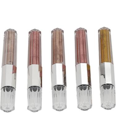 Mirror Nail Polish Metallic Nail Polish 5 Colors Metallic Gel Nail Polish Set Metallic Gel Nail Polish Effect Long Lasting Gorgeous Glossy Nail Art Decoration for DIY Salon Home - Buy Online on GoSupps.com