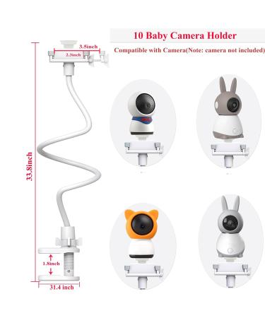 EYSAFT Baby Monitor Holder for BOIFUN ieGeek DEATTI - Compatible with Baby 2S 5S 6T 1T - 33 Inch Adjustable Support - Buy Online on GoSupps.com