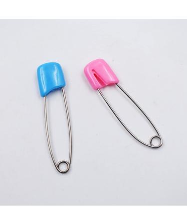 U-M Pulabo Multi-Colored Safety Pins - 5Pcs Reusable Plastic Head Infant Diaper, Medium Size - Buy Online on GoSupps.com