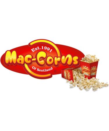 The Popcorn Chef's Movie Mega Bucket 500g Salted & Sweet Mixed Popcorn Includes 12 Tubs and Scoop Mac-Corns Traditionally Popped Popcorn - Buy Online on GoSupps.com